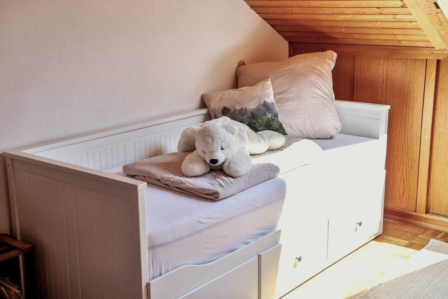 Zweites Schlafzimmer mit Tagesbett